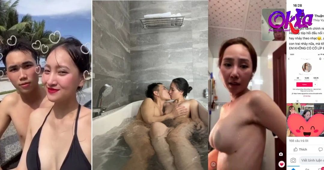 Clip gái xinh khỏa thân dụ hàng xóm địt lén lúc chồng đi vắng